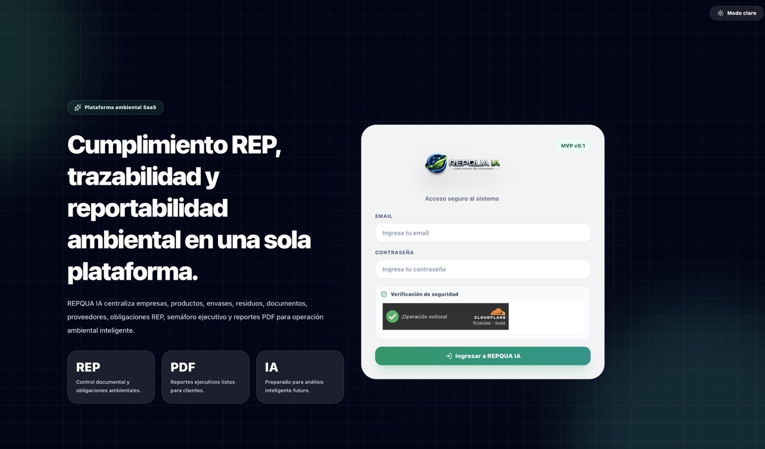 Login y seguridad