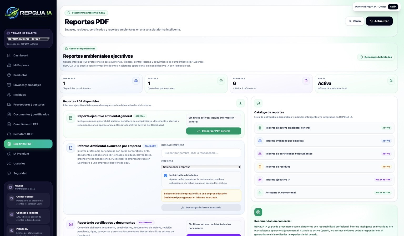 Reportes PDF
